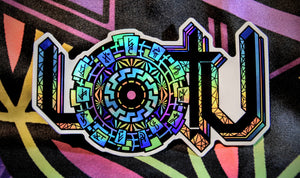 LOTU Logo Holographic Sticker