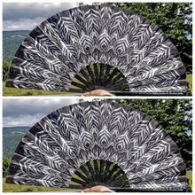 Load image into Gallery viewer, Mandala Hand Fan