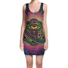 Load image into Gallery viewer, ALTERED PERSPECTIVE BODYCON DRESS