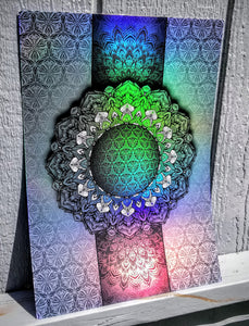 Flowerdala Holographic Print