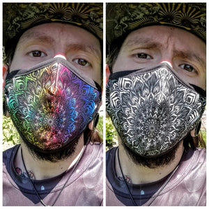 Mandala Face Mask with N99 Filter